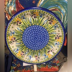 Unikat Polish Pottery Dinner Plate